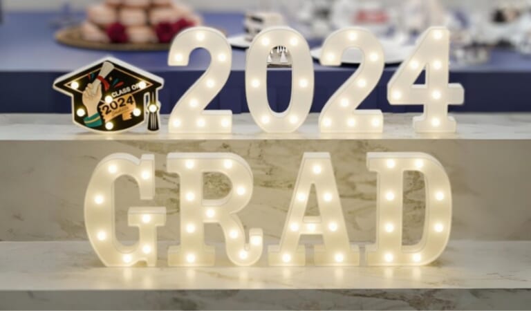 2024 Graduation Light Up Marquee Letters Just $20.99 on Amazon (Reg. $30)
