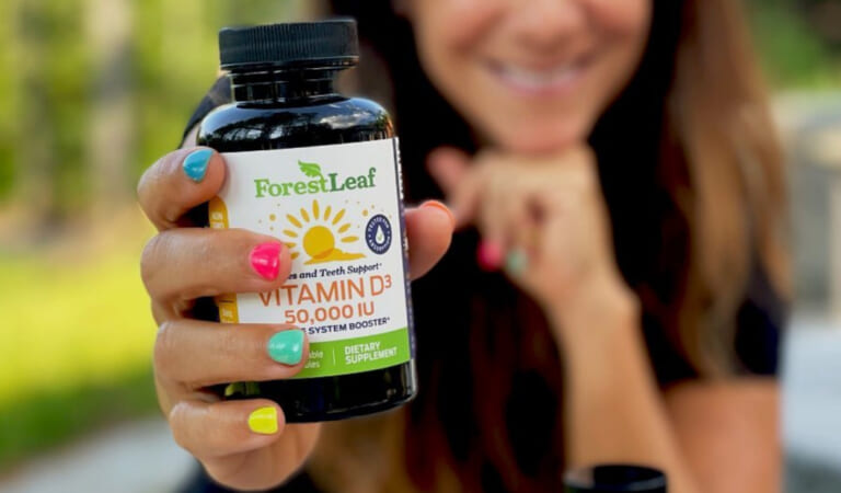 ForestLeaf Vitamin D3 Supplement 120-Count ONLY $6 Shipped on Amazon (2+ Year Supply!)