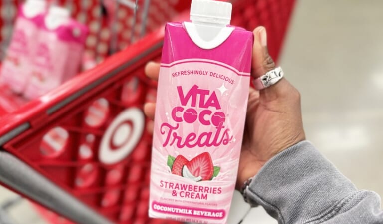 FREE Vita Coco Strawberries & Cream Treats Coconutmilk After Rebate at Target