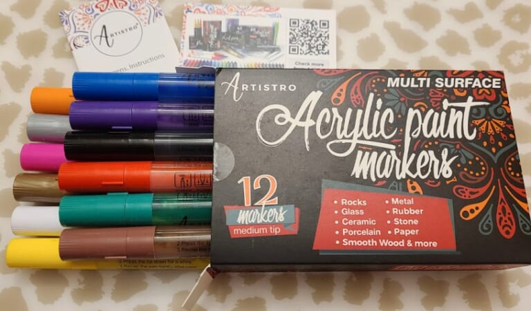Highly Rated Acrylic Paint Pens Only $8 Shipped on Amazon | Work on Rocks, Glass, Wood & More!