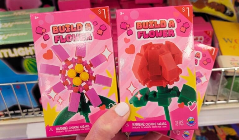 CUTE Build a Flower Kits Only $1 at Target (Fun Screen-Free Activity)