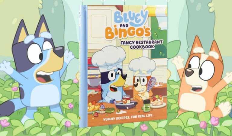 Bluey & Bingo’s Fancy Restaurant Cookbook Only $10.61 on Amazon or Target.com