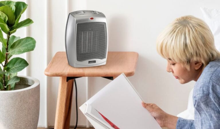 Electric Ceramic Space Heater Only $10.62 on Walmart.com (Reg. $54)